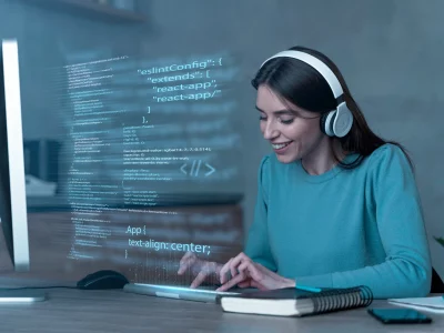 Generating code using AI